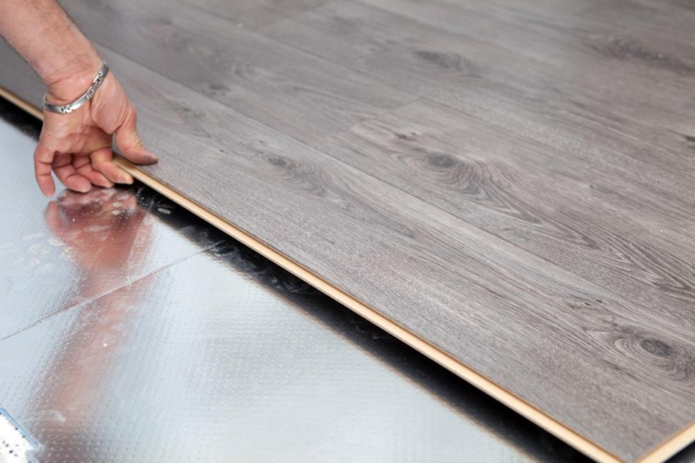 Pose de parquet